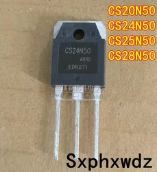 5PCS CS20N50 CS24N50 CS25N50 CS28N50 TO-3P 500V new original Power MOSFET transistor