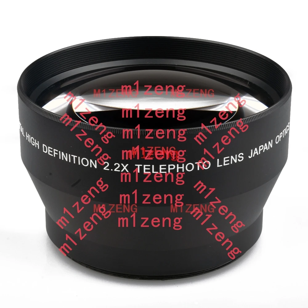 

Телеобъектив 2.2x 72 мм для цифровых зеркальных камер Canon/Nikon