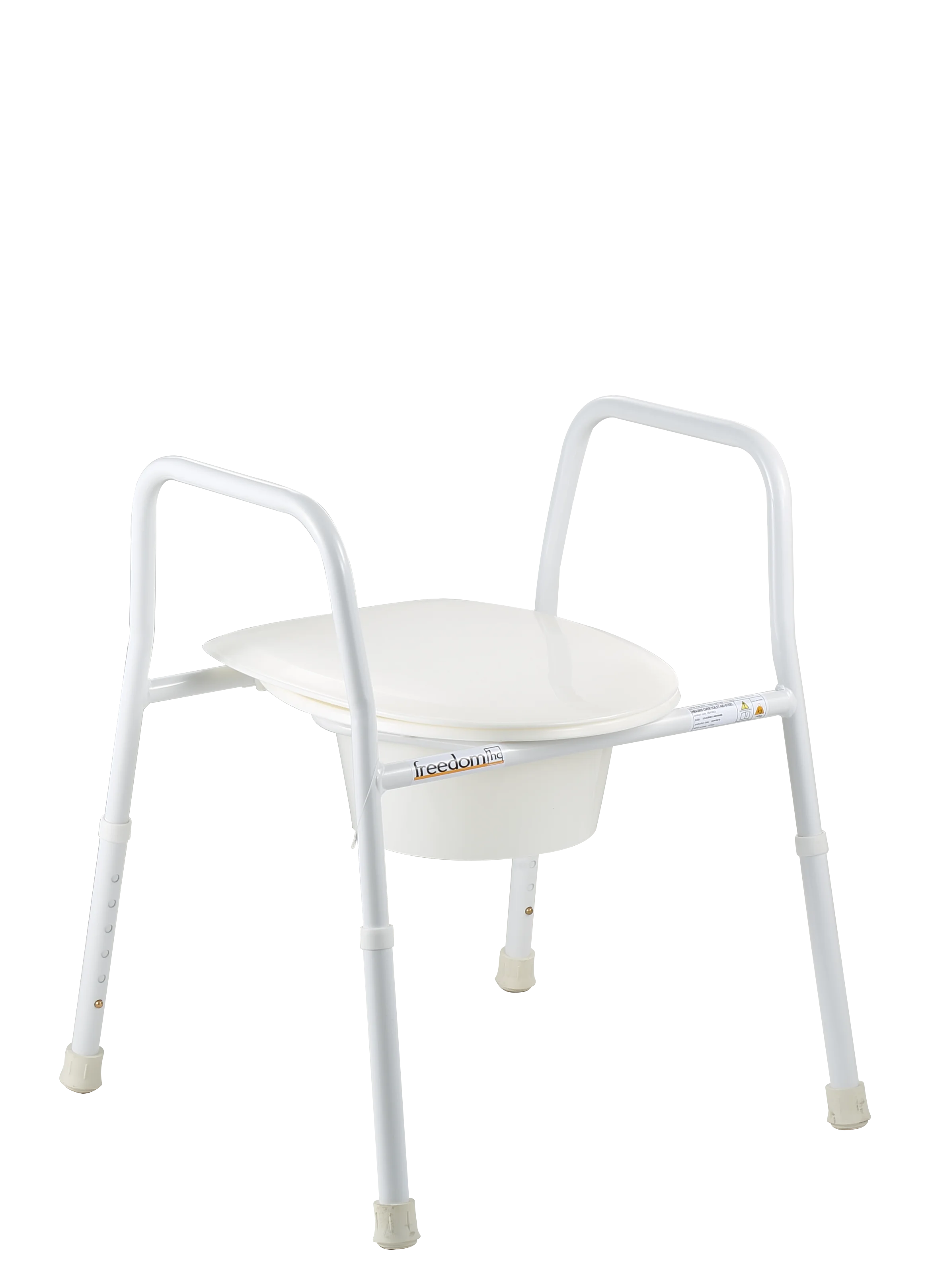 Chaise de commode réglable en hauteur, siège en acier pour personnes handicapées, cadre de toliet, nouveau style