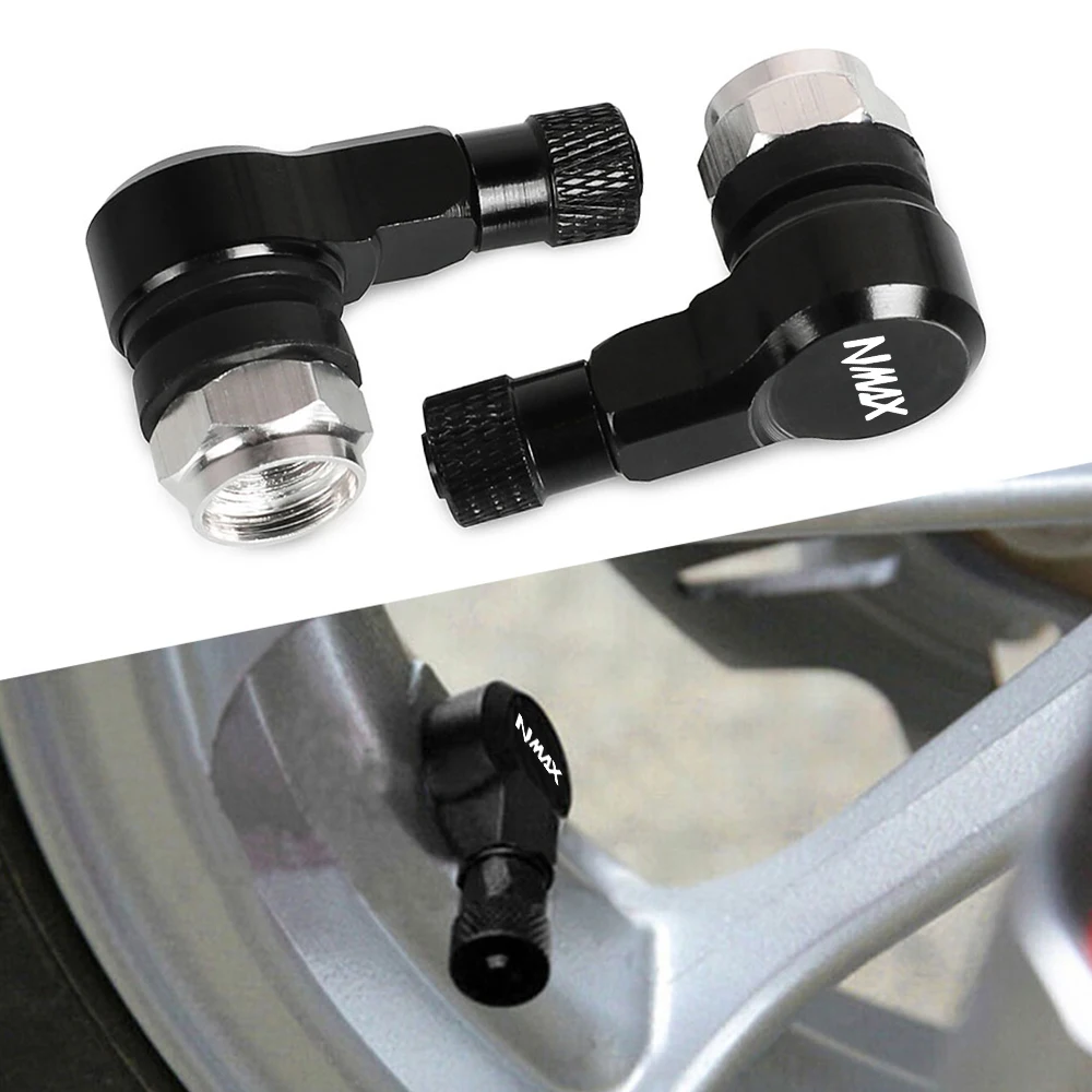 

Motorcycle Key Chain Wheel Tire Tyre Valve Stem Caps For Yamaha NMax N-NAX XMAX X-MAX X Max 125 155 200 250 300 400 2006-2024