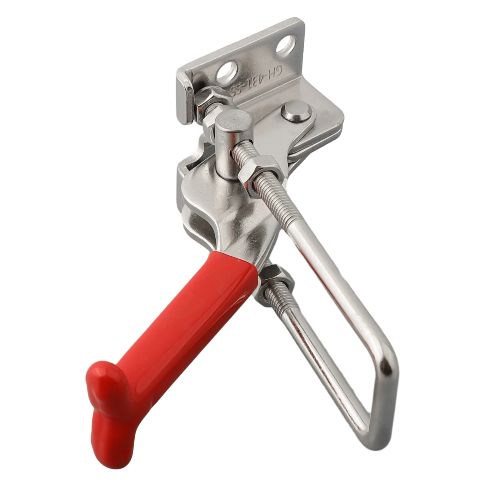 

High Strength For Toggle Clamp with Thicker 3mm Mounting Plate and Full 304 Stainless Steel Hardware for Durability