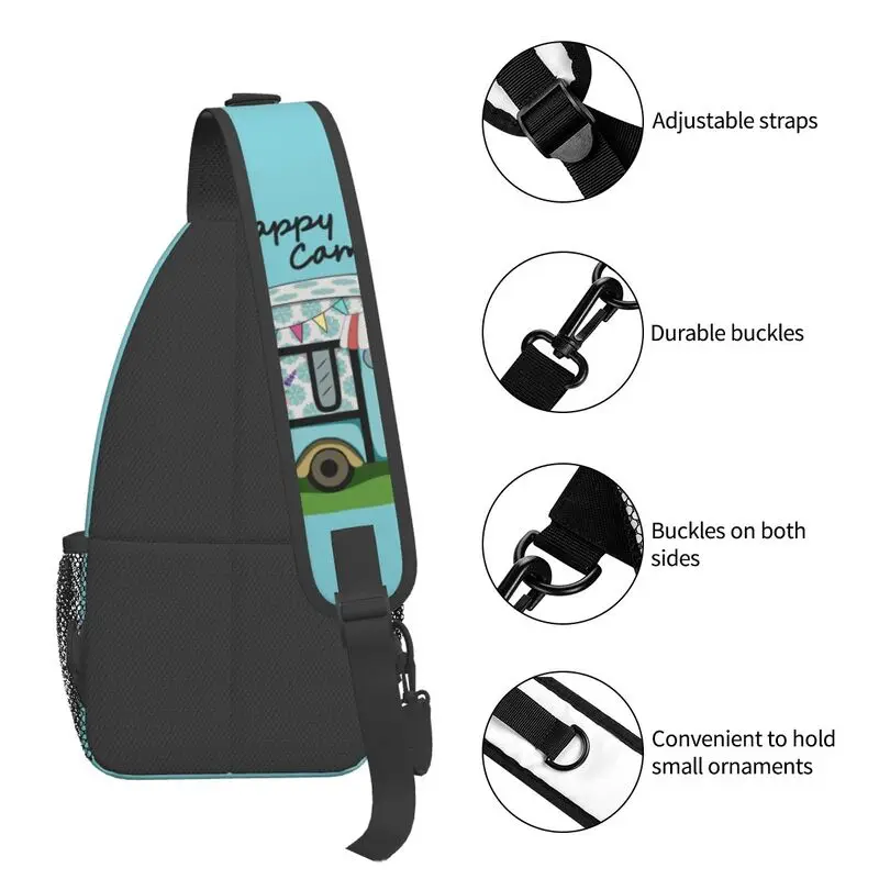 Mochila de viaje Happy Camper Adventure para hombre