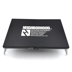 Neighborhood NBHD Black Outdoor Table Lightweight Aluminum Alloy Folding Table Ultra Light Camping Table Hiking