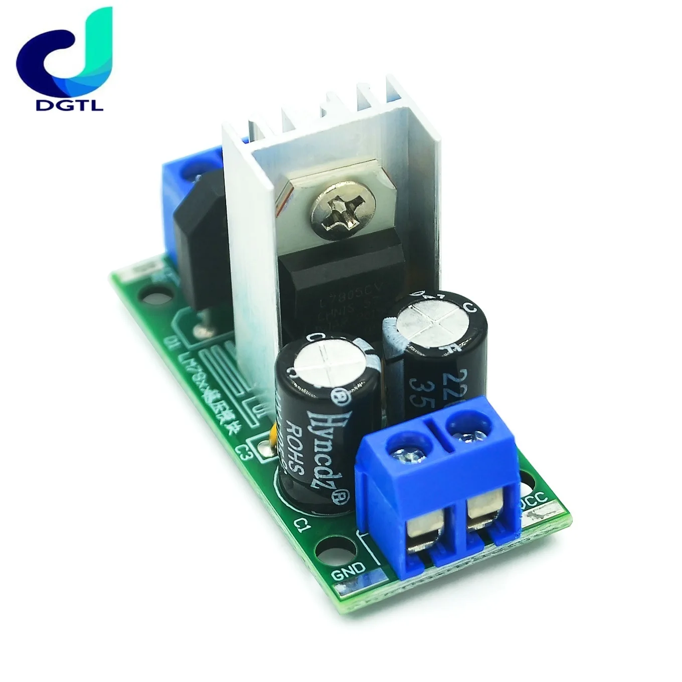 L7805 L7812 LM7805 LM7812 DC/AC Three Terminal Voltage Regulator Power Supply Module 5V 9V 12V Output Max 1.2A