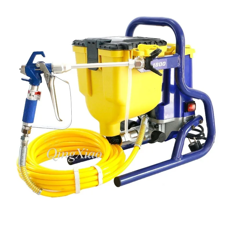 Lightweight Household 1800 Plunger Spraying Equipment Multifunctional Funnel Inlet Design  Indoor Wall Paint Renovation Devices