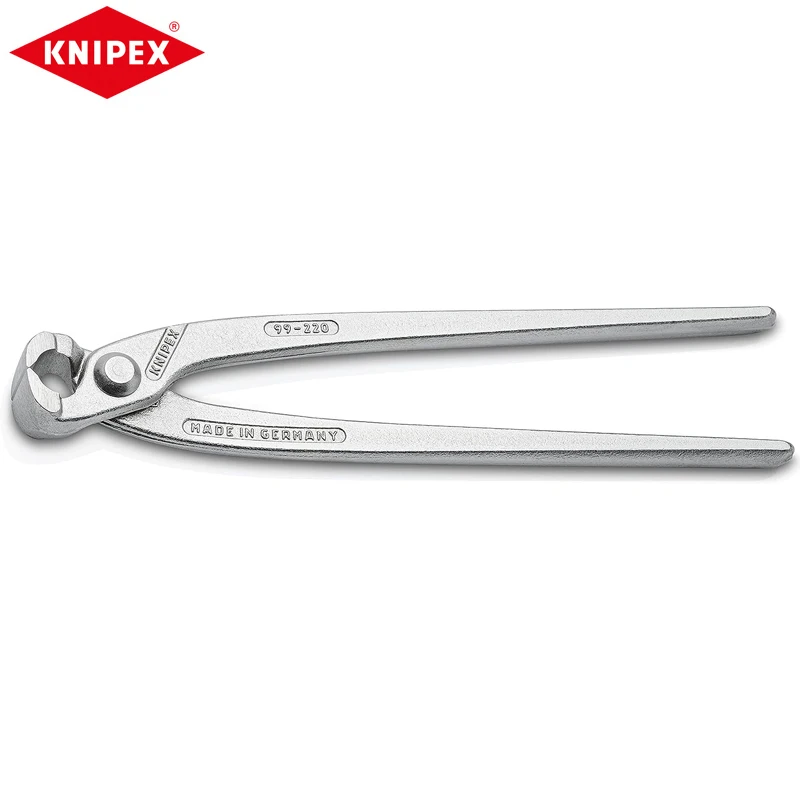 KNIPEX 99 04 220 Concreters Nipper Sharp Jaws Cut Flat High Quality Materials Exquisite Workmanship Simple Operation