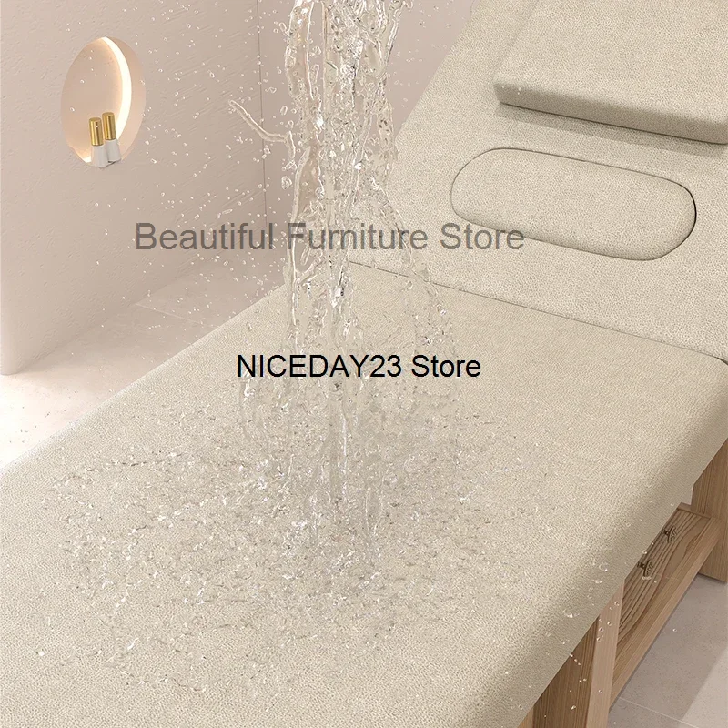Massage Folding Bed Beauty Mattresses Couch Wooden Tattoo Lash Salon Bed Full Body Cama Dobravel Beauty Furniture LJ50MB