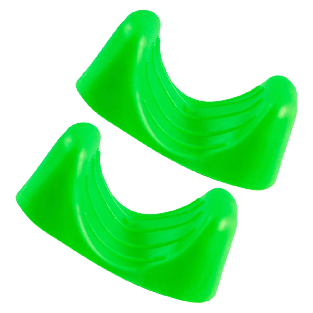 

2pcs Rubber Hand Protective Fish Gripper Soft Catching Tool Sea Fishing Accessories Green Non-Slip Hands Cover Efficient Fishing