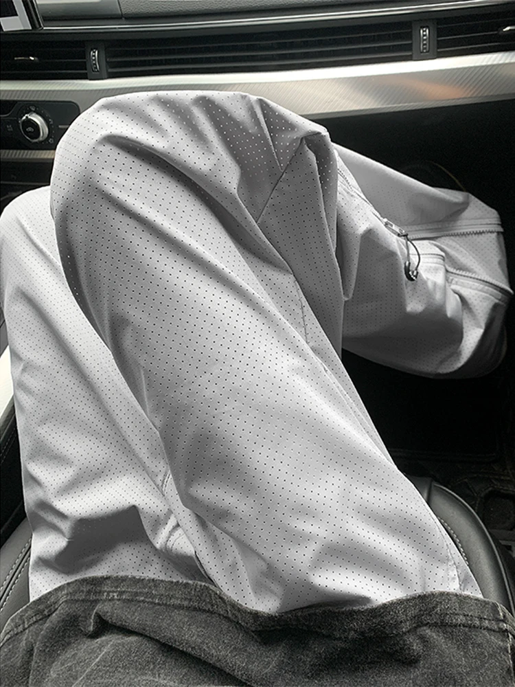 

Легкие дышащие быстросохнущие мужские летние брюки для активного отдыха, работы, в стиле джоггеры, для верховой езды, в американском стиле, повседневные брюки