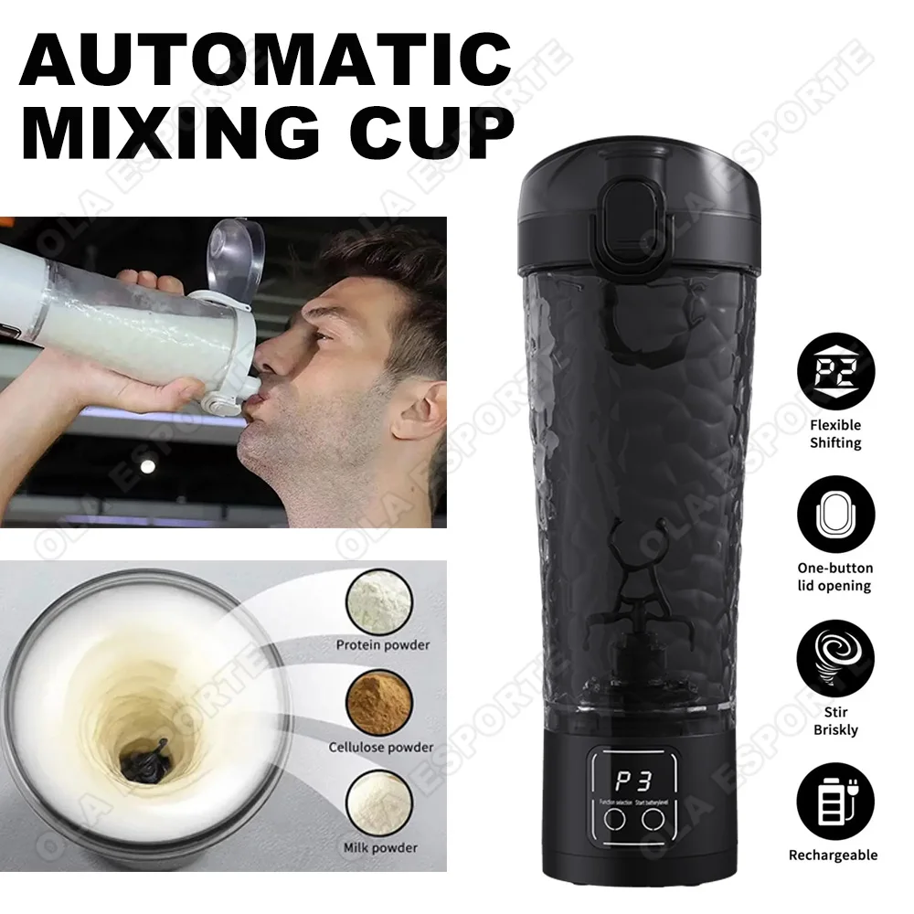 

Портативный шейкер для кофе и протеина, 700 мл, пластиковая бутылка для смешивания, для бодибилдинга и фитнеса