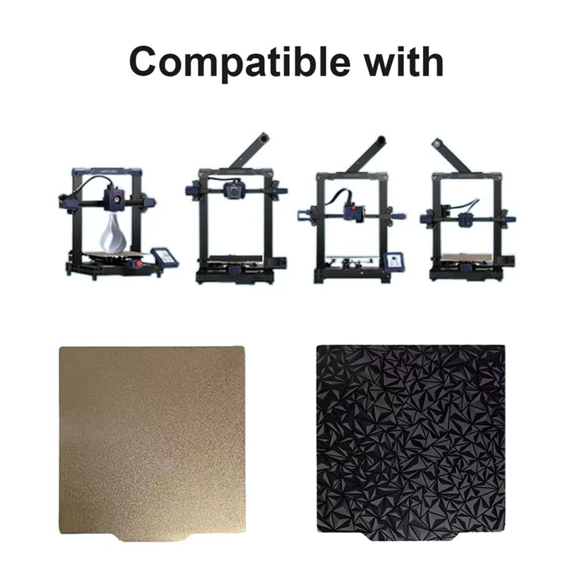 Printer 3D bertekstur dua sisi-pelat pembentuk lembaran PEI dan PEO untuk Kobra2/Kobraneo Plate