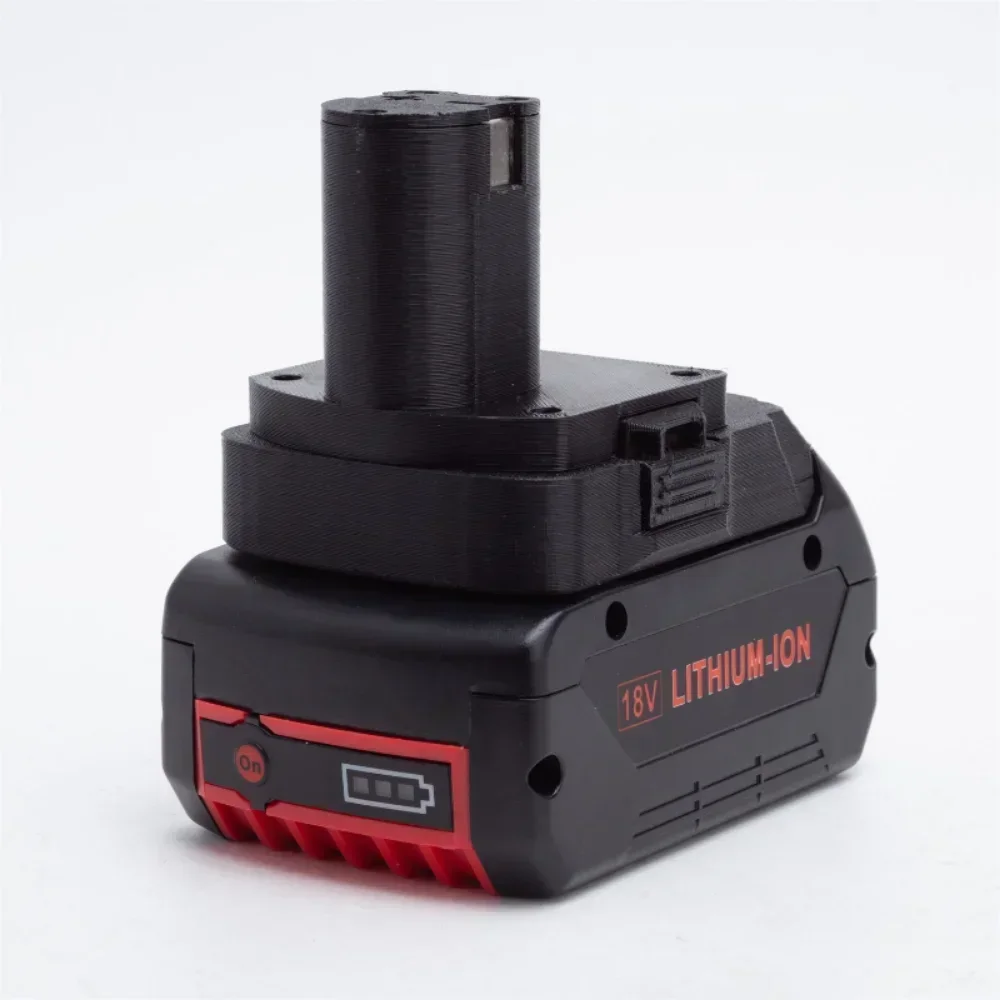 Battery Converter Adapter For BOSCH 18V Lithium Battery To for Ryobi ONE+18V Power Tools Connector (No Battery)