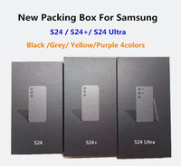 Brand New Packing Box For Samsung S24 s24+ s24 Ultra Retail phone box for S24 ultra support Customized IMEI lable