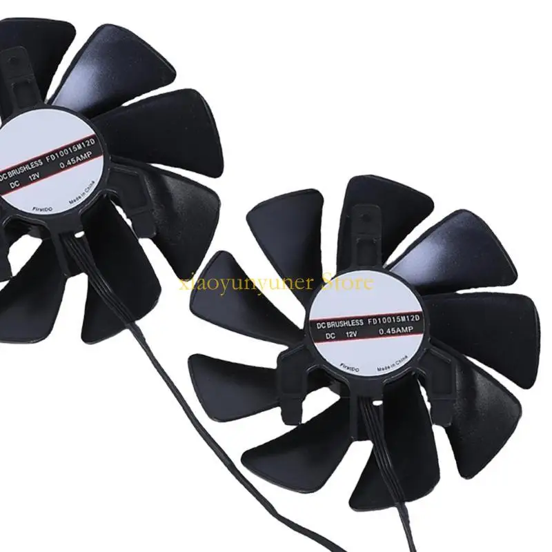 95 мм для RX580 2048SP 8G D5 1630 FD10015M12D 4PIN 12V Вентилятор VGA FAN Card P9JB