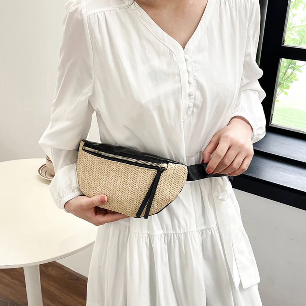 

Женская маленькая нагрудная сумка для пляжного отдыха, модная ручная работа из искусственной кожи для тренировок, идеальные подарки