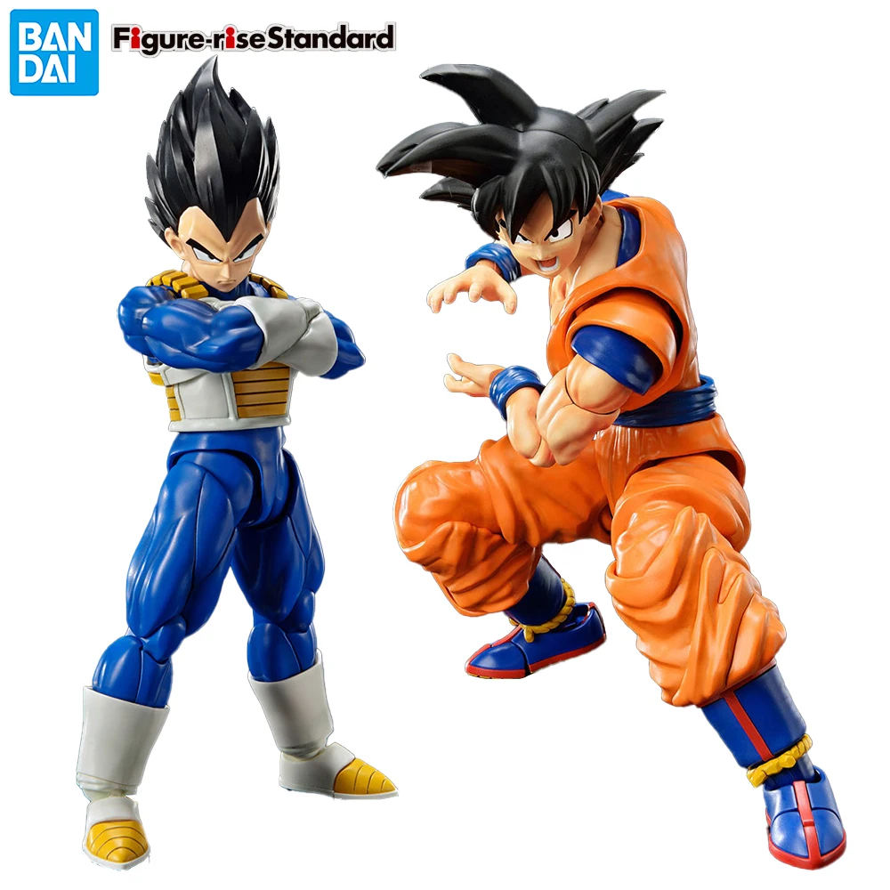 

[In Stock] Bandai Figure-rise Standard Son Goku & Vegeta (NEW SPEC Ver.) Nice Anime Action Figure Model Ornament Toys