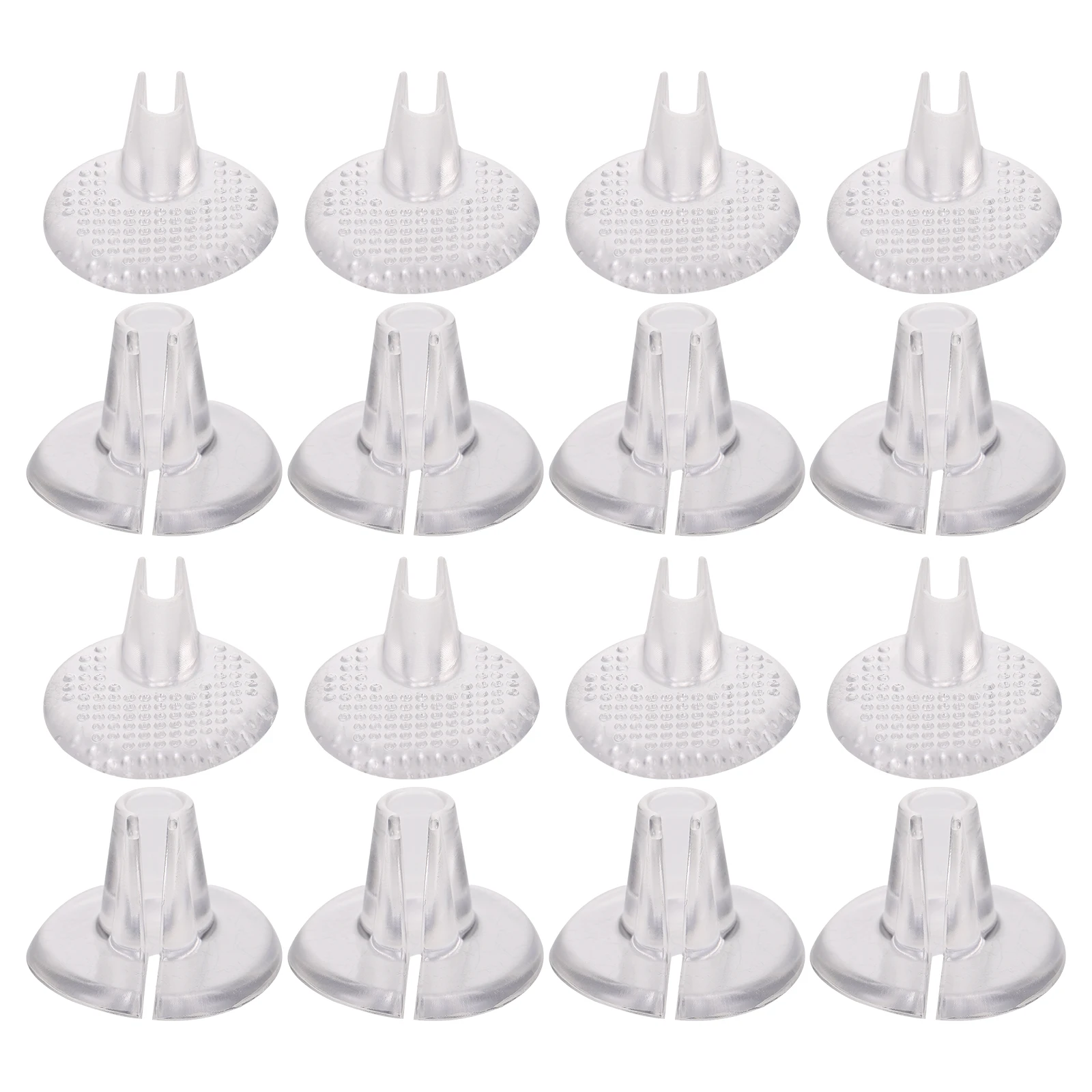 

8 Pcs Toe Gel Pads Soft Silicone Heel Stickers Non Breathable Suitable Flops Sandals Rubbing Relief Foot Pain Plantar