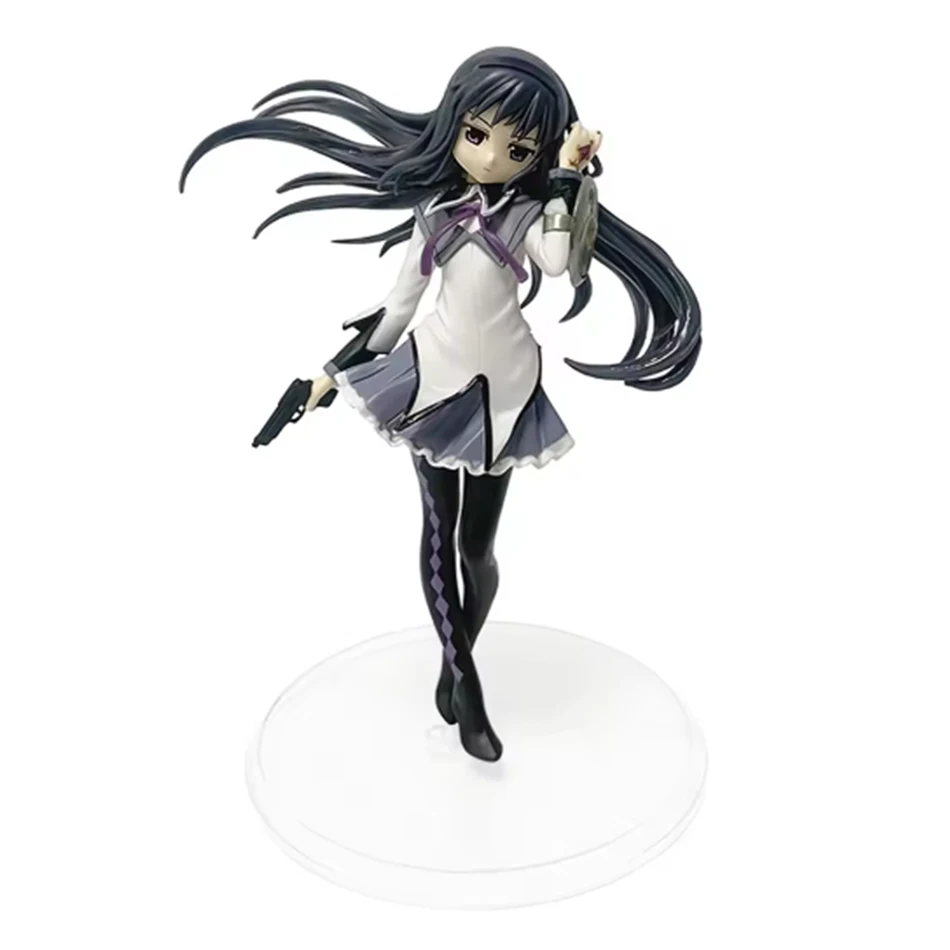 17 cm Anime Madoka Magica figur Akemi Homura PVC Modell Geburtstag Präsentieren Ornamente Sammeln Spielzeug kinder geburtstag geschenk – Detail 3