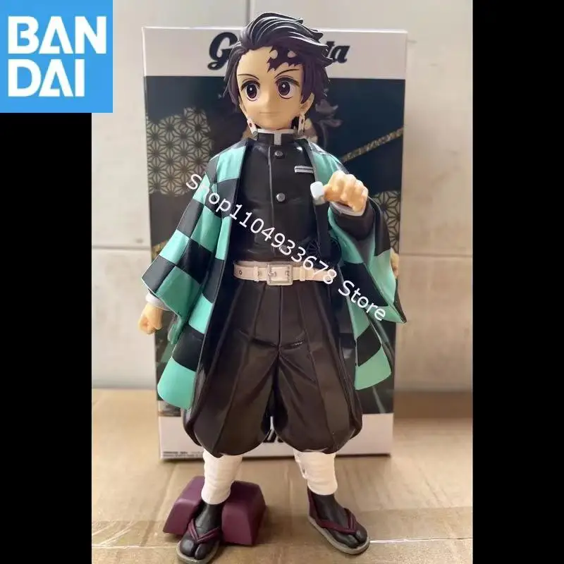 Bandai Demon Slayer: Kimetsu No Yaiba Grandista Kamado Tanjirou Agatsuma Zenitsu environ 24Cm Figurine modèle collectionneur Figurine jouets