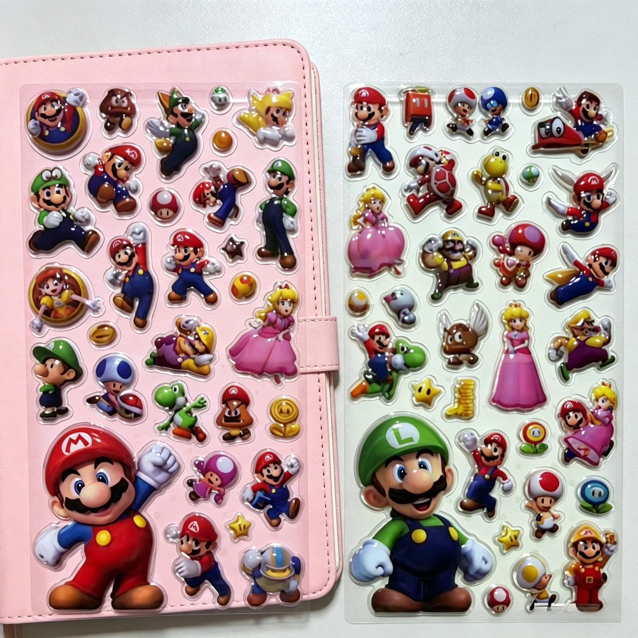 

2026 HOt 3D Stereoscopic Crystal Stickers Children's Creative Handbooks Stereoscopic Decoration Stickers