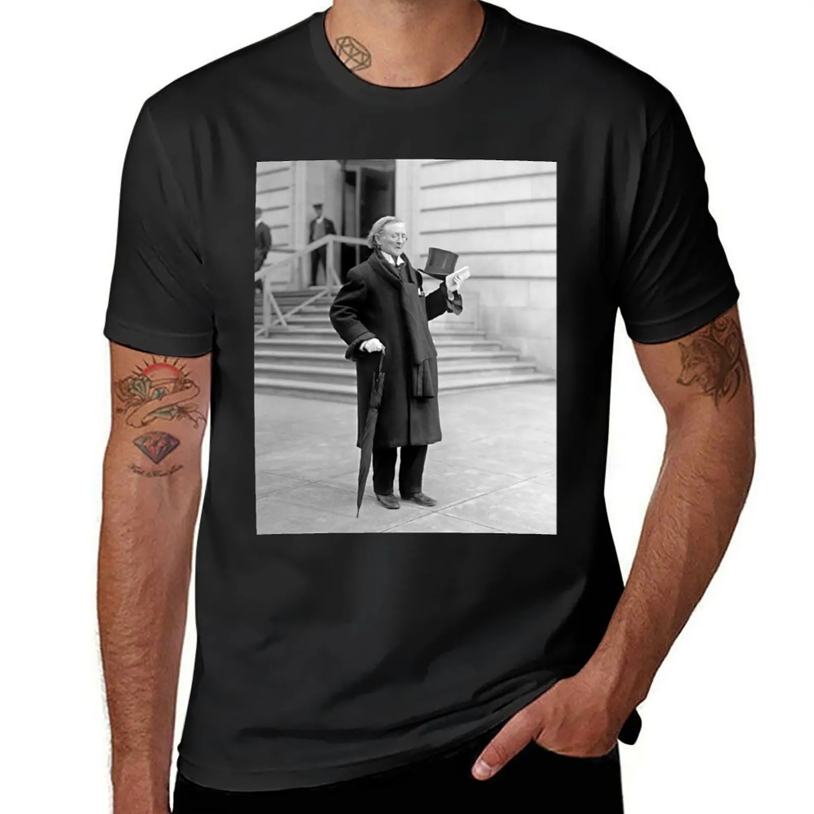 

Мэри Уокер, США хирург (C006/9700) Футболка с принтом животных для мальчиков заготовки футболки для мужчин хлопок