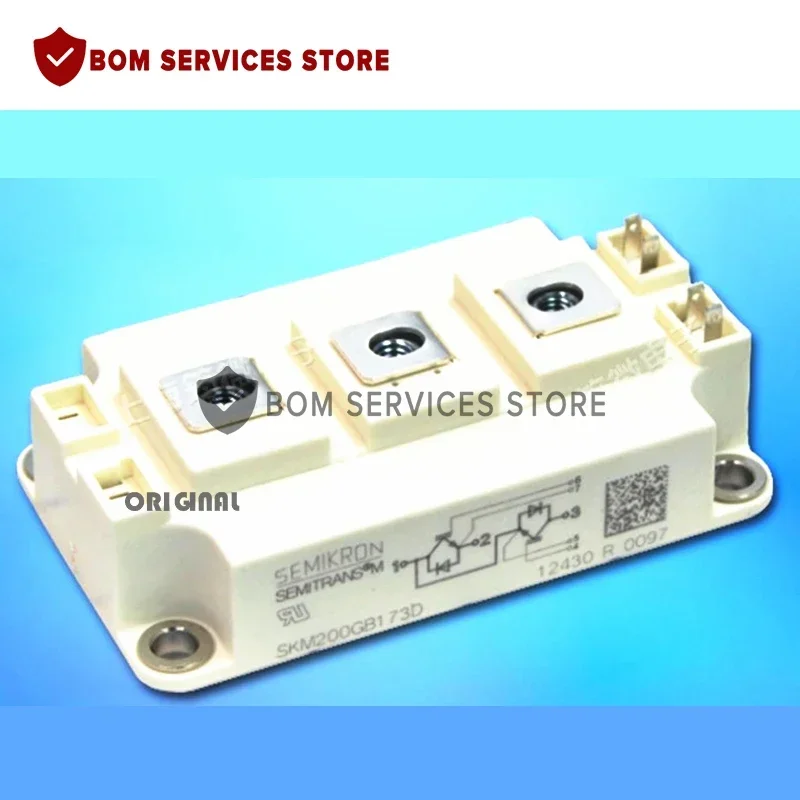 SKM200GB173D SKM200GAL173D SKM200GAL176D SKM200GB173D1 SKM200GB176D1 SKM200GB17E4 ОРИГИНАЛЬНЫЙ МОДУЛЬ IGBT