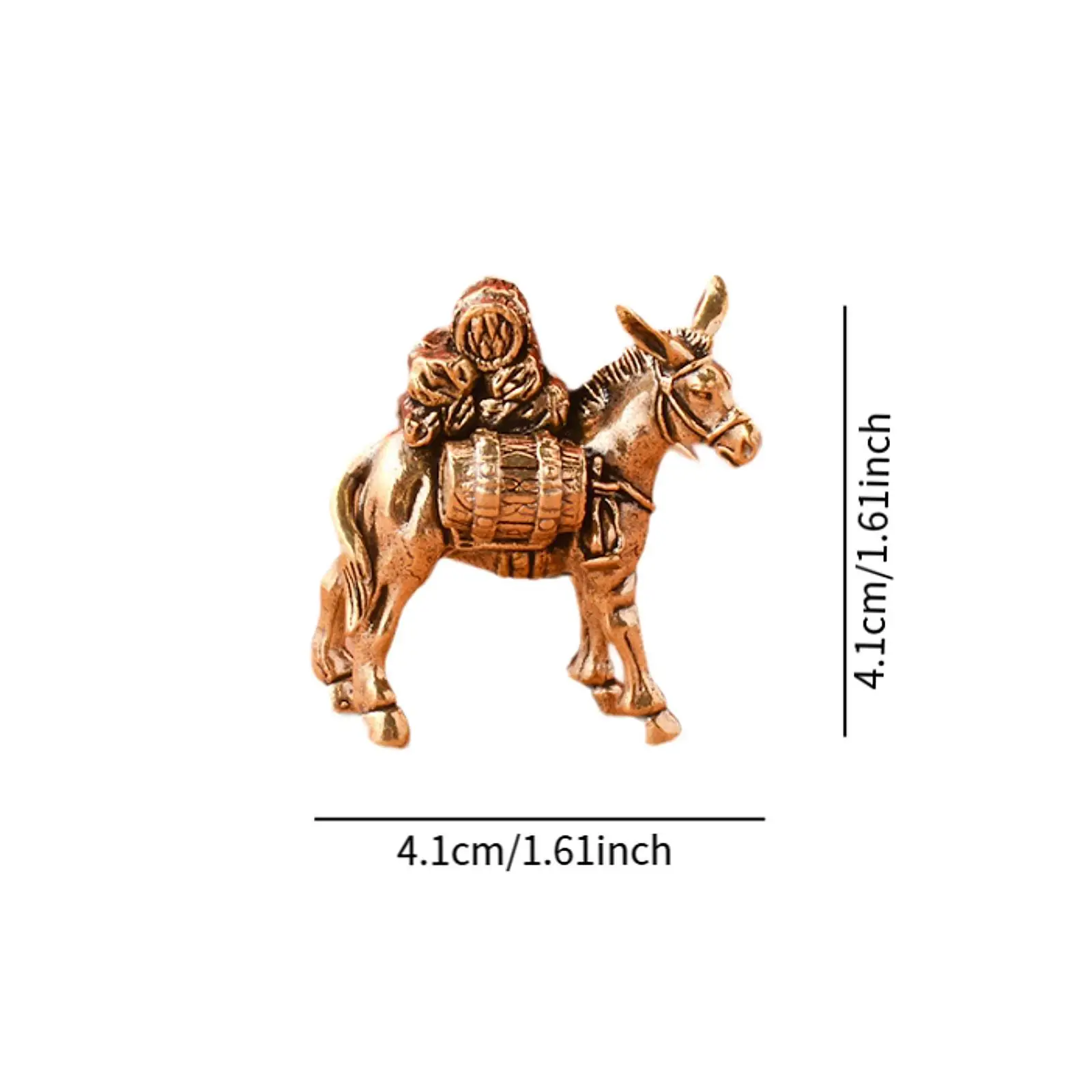 Donkey รูปปั้นประติมากรรมสัตว์ตกแต่งบ้าน Tabletop เครื่องประดับเครื่องประดับ