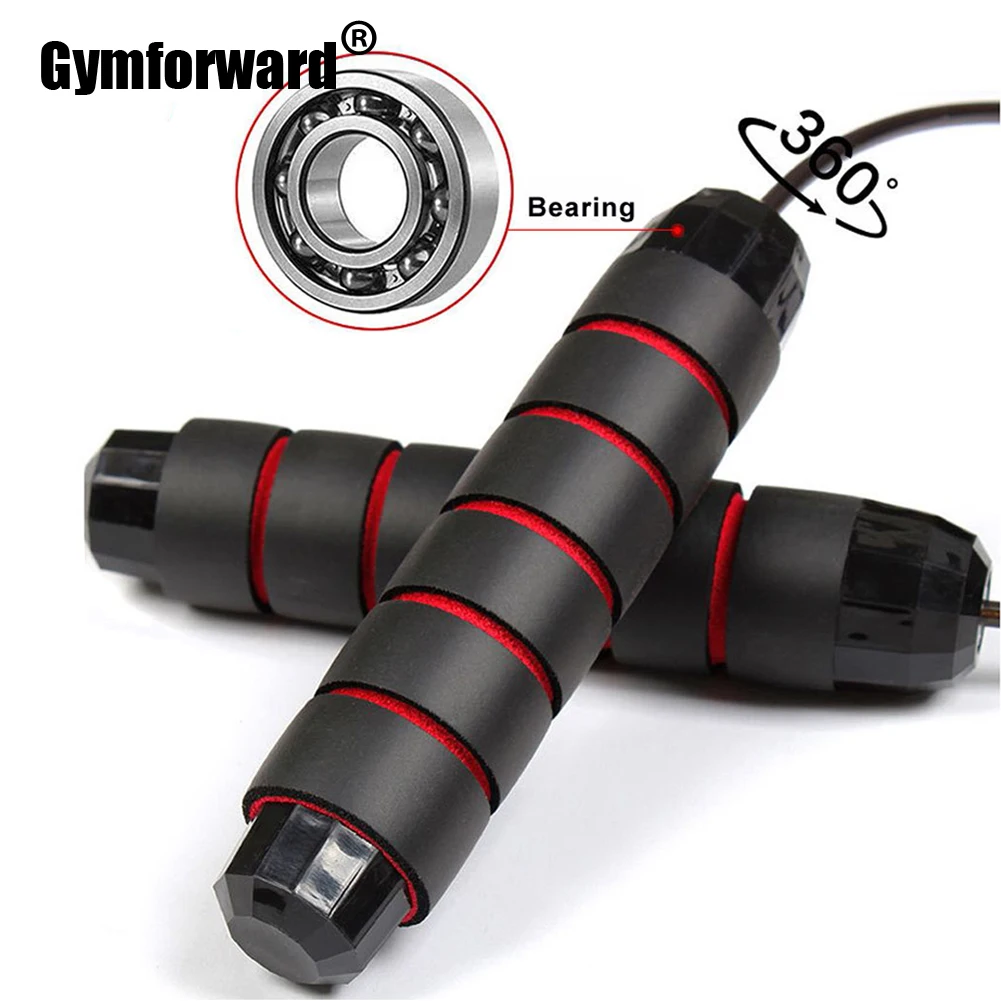 Weighted Professional Crossfit Jump Ropes Fitness Boxing Training Skipping Rope Gym Workout Exercise Jumprope Home Equipment 1