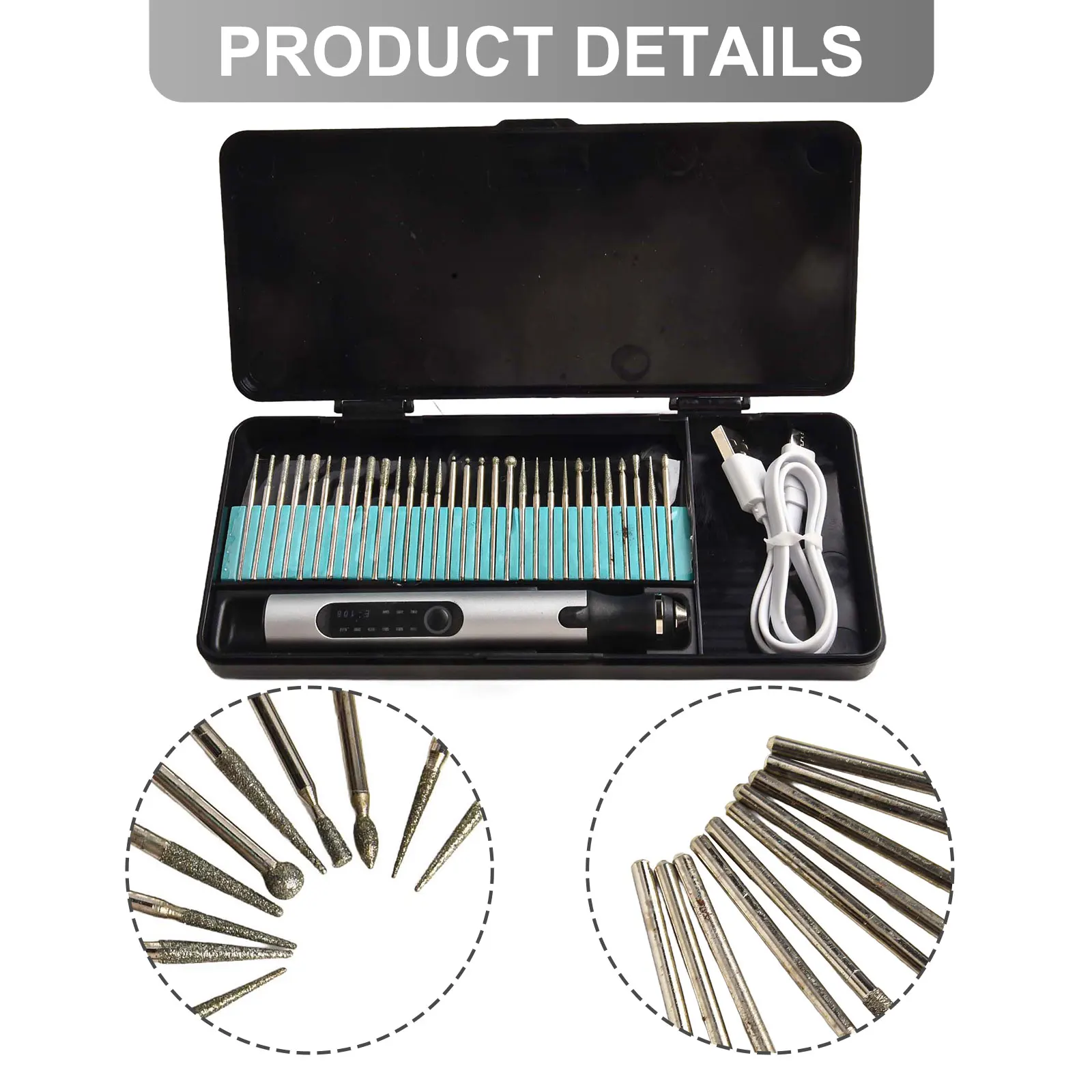 DIY Engraving Machine Cordless Engraving Tool Detail Work Quiet Work Environment Variable Speed Control Versatile Engraving Kit