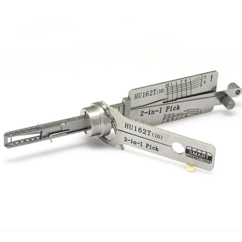 

Умные инструменты HU162T 10 HU162T (10) для 2-в-1 выборка и декодер двери багажника автомобиля Loc ksmith Tool Pick