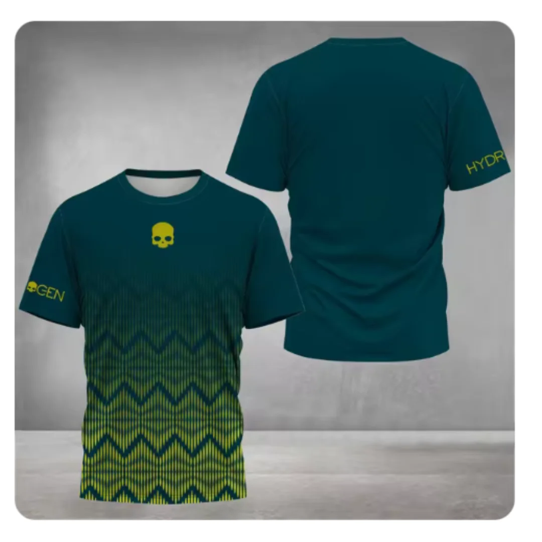 

New Quick Dry Sports Men's T-Shirt Breathable Men's Tennis Badminton Running Sportswear Summer New Casual Loose Short Sleeve Top