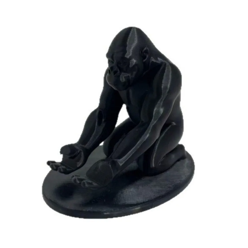 Funny Gorilla-Shaped Stand Creative 3D Printed Gorilla Ornaments Decorations Multi-functional Desktop Accessory Home Decor