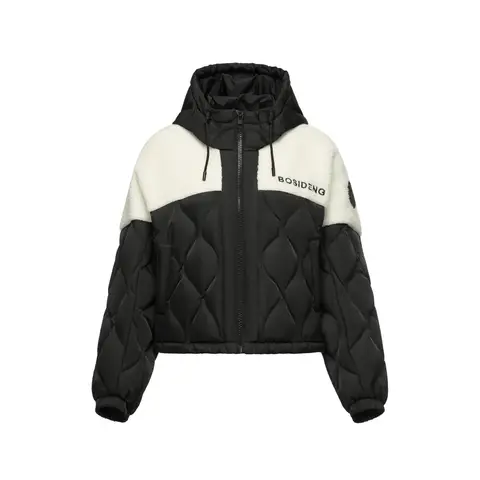 BOSIDENG down jacket for women and men winter light weighted jacket hooded warm coat B30135720