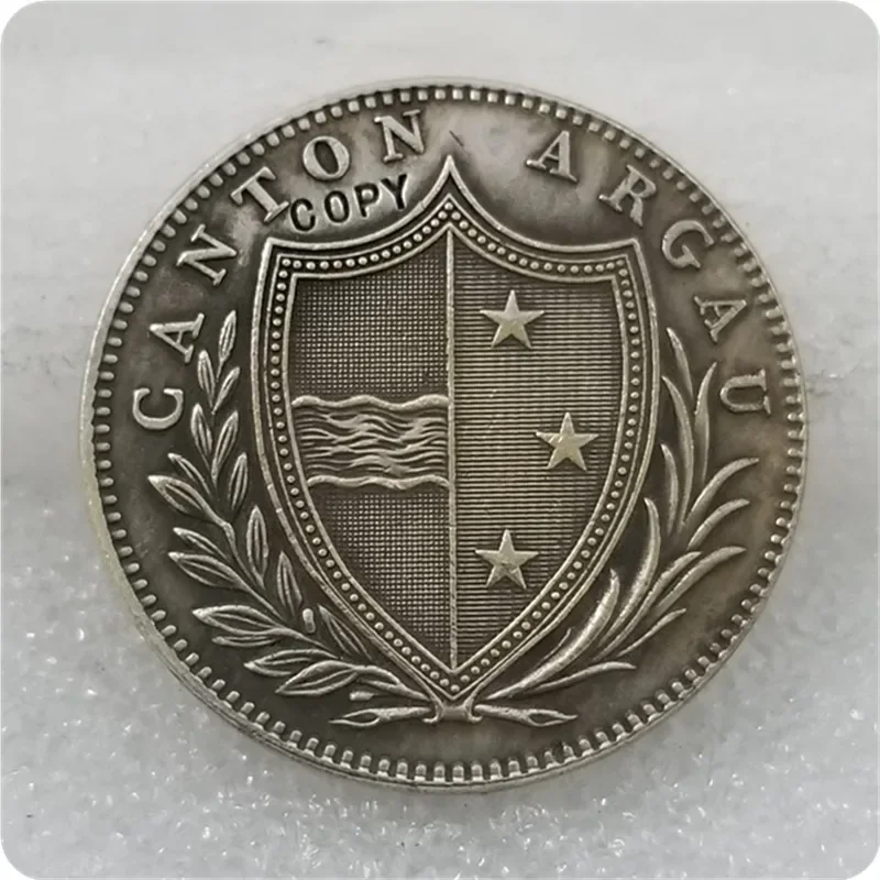 1809 Switzerland 20 Batzen Silver Coin Copy