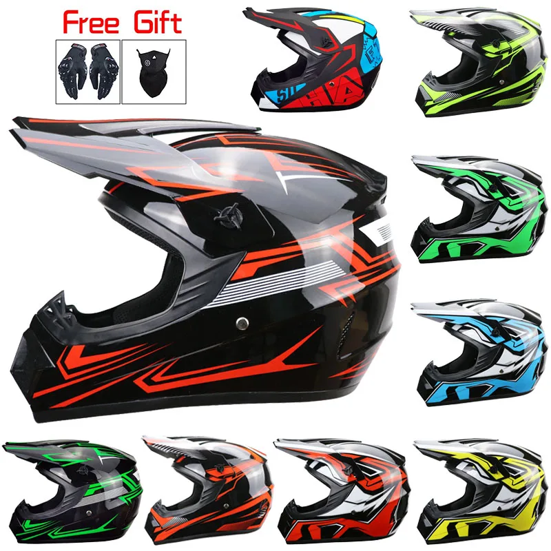 

Hot Sales Motorcycle Helmet Children Off-road Helmet Bike Downhill AM DH Cross Helmet Capacete Motocross Casco Send 3pcs Gift