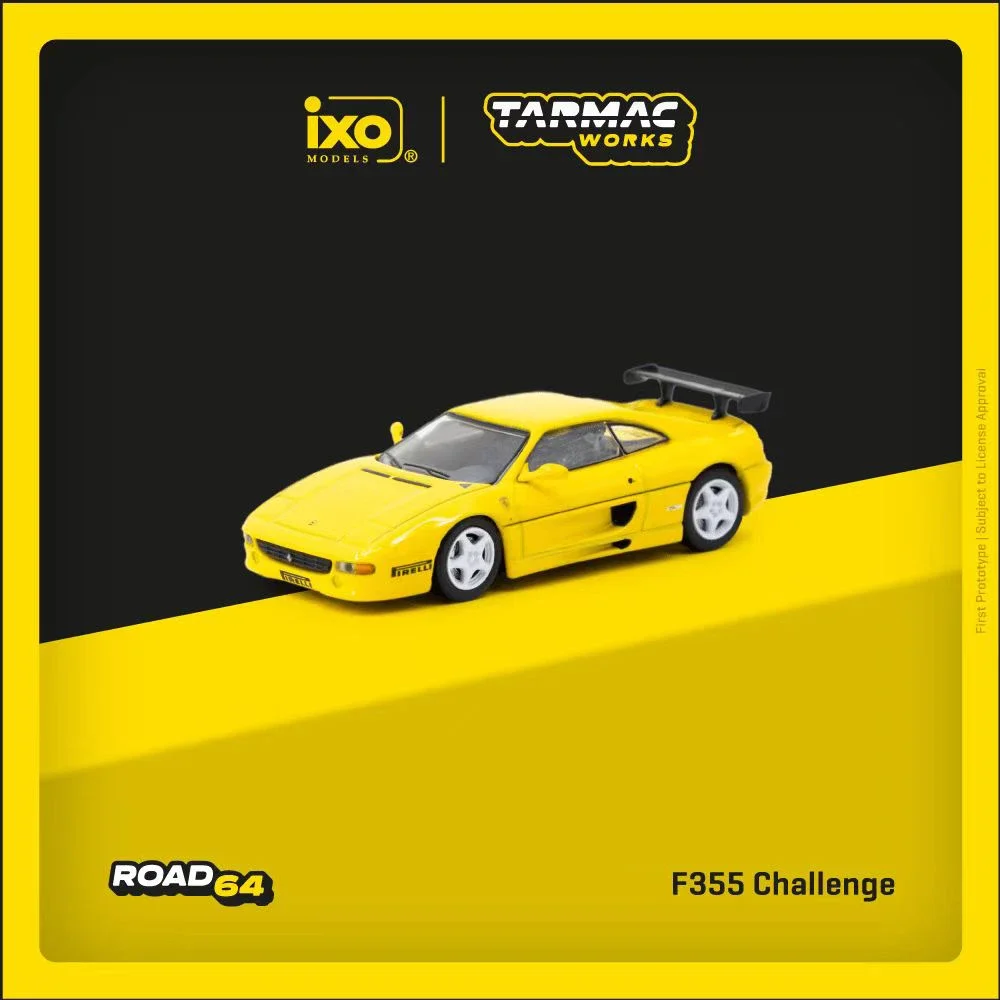 

Литой автомобиль TW F355 Challenge 1:64 Коллекционная Миниатюрная игрушка Tarmac работает