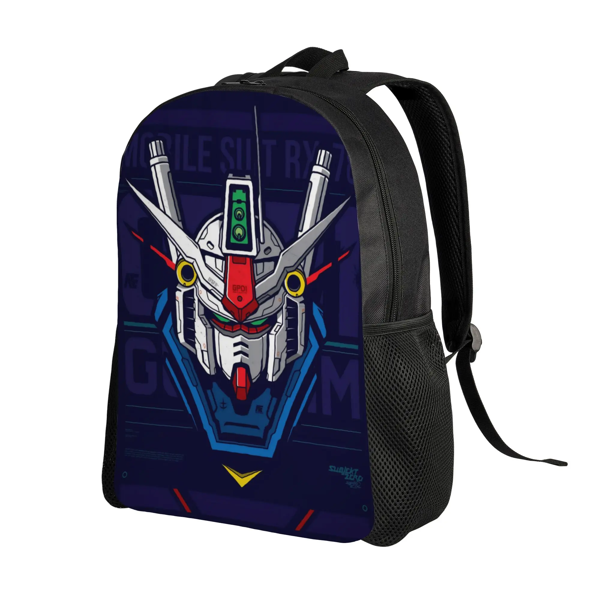 mobile suit gundams Backpack for Girls Boys Lightweight  School Bags for Toddlers Kindergarten