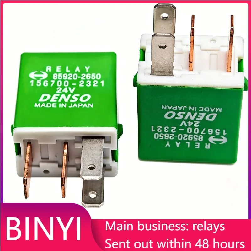New 1pcs/lot 85920-2650 156700-2321 24V 4pins Excavator mixer truck relay