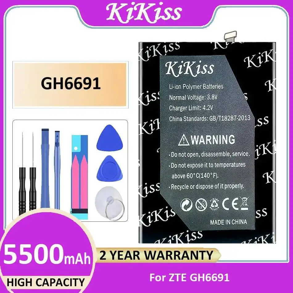

Прочный долговечный аккумулятор мобильного телефона 5500 мАч для Zte GH6691