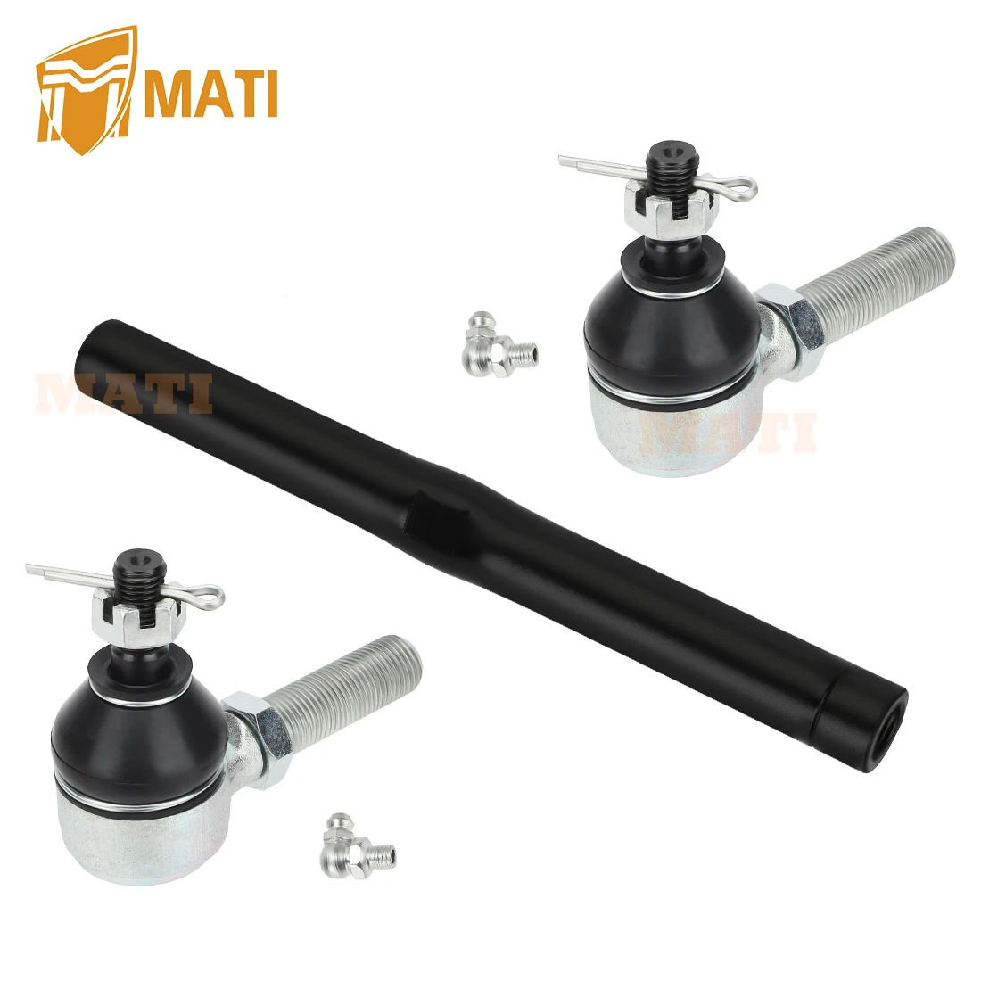 M MATI Golf Steering Tie Rod End & Shaft Kit for EZ-GO TXT/Medalist/Marathon Golf Carts Gas & Electric 1994.5-2001.5 70074-G02