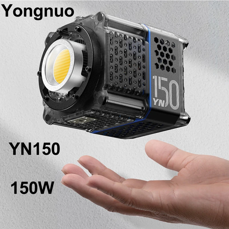 Yongnuo YN150 COB Pocket Light 150W Outdoor Video Light Bowens Mount 5600K Continuous Lighting Fill Lamp for Filmmakers Studio