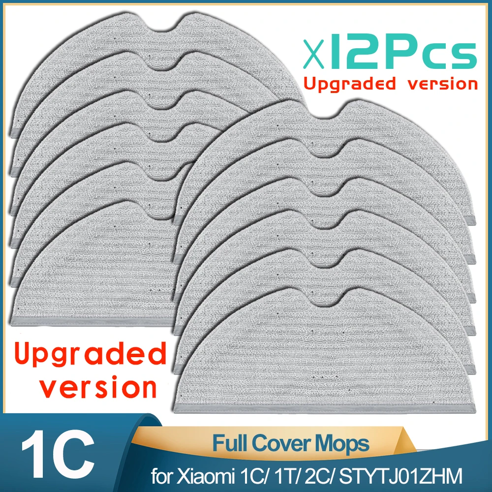 Volledige Cover Design Mop Voor Xiaomi Mi Robot Vacuüm-Mop Mijia 1C 2C 1T STYTJ01ZHM Dreame F9 Droog natte Mop Doek Delen Water Tank Rags