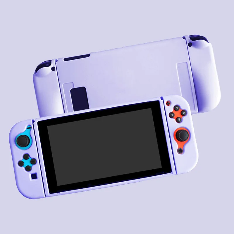 For Nintendo Switch Game Console Matte Transparent Split TPU Protective Case Soft And Thin Protective Case