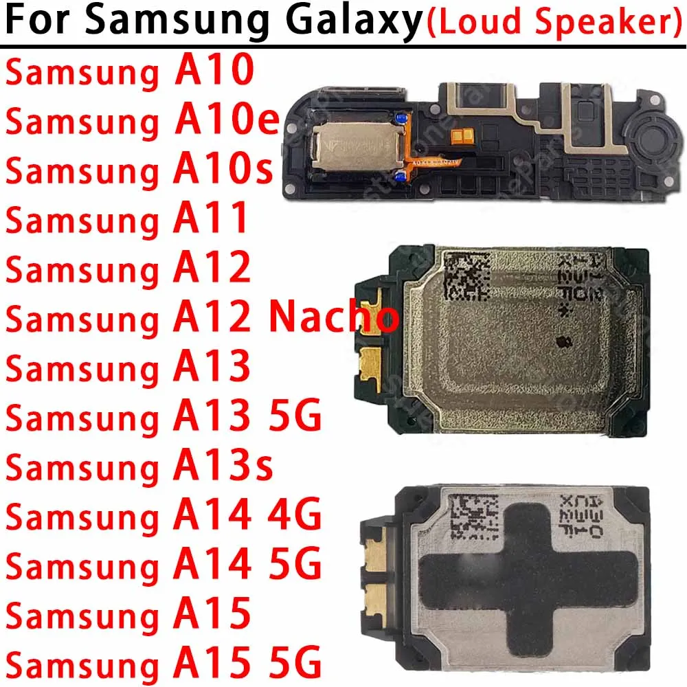 Loudspeaker For Samsung Galaxy A10 A10e A10s A11 A12 Nacho A13 A13s A14 A15 4G 5G Loud Speaker Buzzer Ringer Sound Module Board