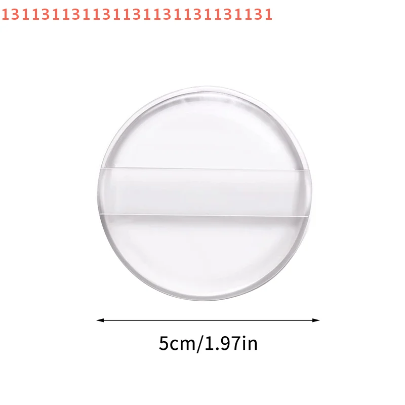 Esponja de esponja de Gel de silicona suave para base cosmética facial BB Cream sin polvo para comer polvo herramientas de maquillaje de soplo cosmético