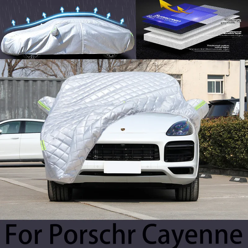 

For porsche cayenne Hail prevention cover auto rain protection, scratch protection, paint peeling protection, car clothing