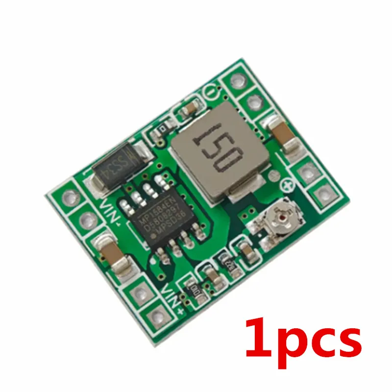 (1-5-10)pcs New MP1584EN DC-DC Buck Converter 3A Adjustable Power Supply Module 24V to 12V 9V 5V 3.3V Step-Down LM2596