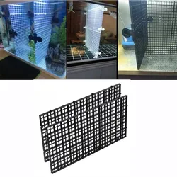 Fish Tank Bottom Filter Grid Plastic Bottom Filter Plate Mesh Partition Black And White Grid Plate Splicing Isolation Plate