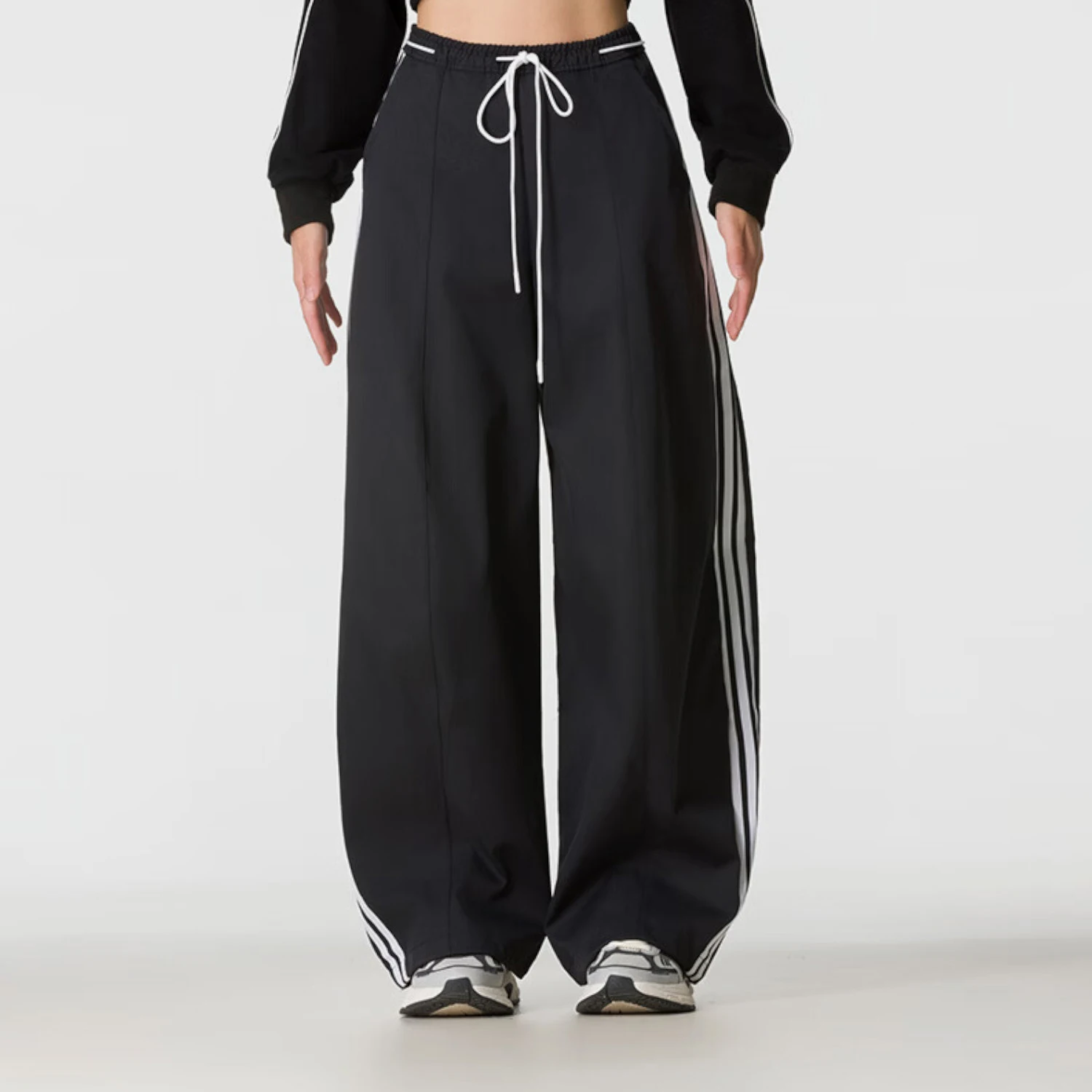 Adidas genuine women's skin friendly comfortable fitness training casual pants KZ4198