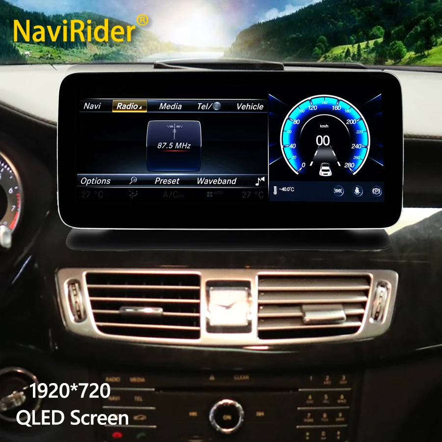 

Мультимедийный видеопроигрыватель, 4G LTE, Android 13 Qled экран, 2din, радио, GPS-навигация, для Mercedes Benz CLS Class W218 12,3-2011